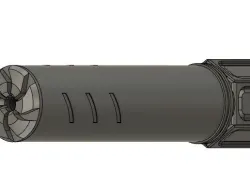 Airsoft Suppressor for p90 and other