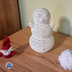 AmatTechnology Snowmen snowman grid design grid design