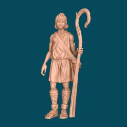 Arges, a cyclops teen - dnd miniature [presupported]