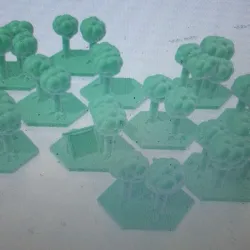 Battletech printable scenery terrainWoods