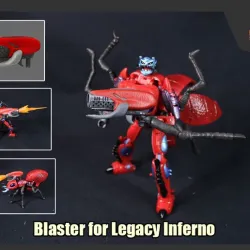Blaster for Transformers Legacy Inferno
