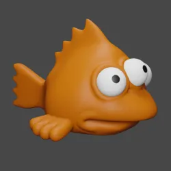 Blinky fish the simpson