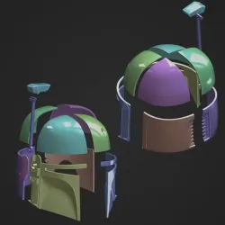 Boba Fett Helmet Prop Cosplay StarWars