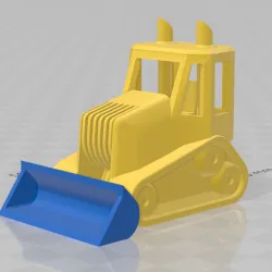 bulldozer heavy machinery
