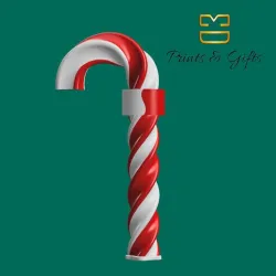 Candy cane fidget spinner