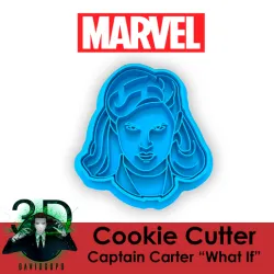 CAPTAIN CARTER COOKIE CUTTER / MARVEL WHAT IF
