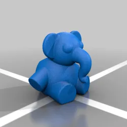 Chibi Elephant Pencil Holder