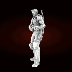 chris redfield from residual evil