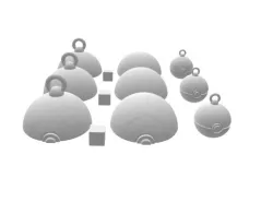 CHRISTMAS BALLS ...CHRISTMAS 2023 PACK POKEMON...CHRISTMAS BALLS ...CHRISTMAS BALLS POKE BALLS EASY PRINT CUT AND KEYED