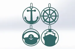 christmas bauble sailor trade