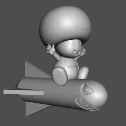 Christmas Missile Toad