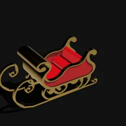 Christmas sled