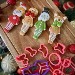 Cookie cutter Doll Christmas/Munecos Christmas cookie cutters