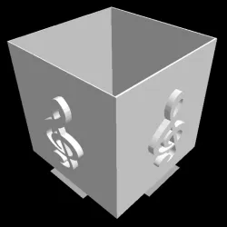 Cube - Musical Note