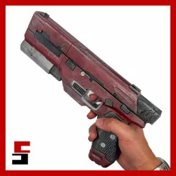 Cyberpunk 2077 Apparition Pistol Prop Cosplay