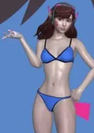 D.VA +18 FIGURE Bikini