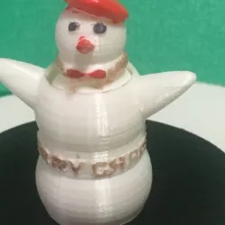 Dancing Snowman Ornament