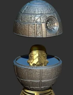 Death Star Easter egg