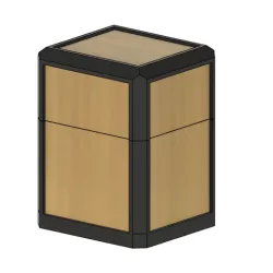 DECKBOX VENEER/WOOD 3D PRINTING / LASER CUTTING