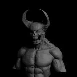 Demon Statue