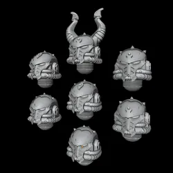 Disordered Armor Helmets