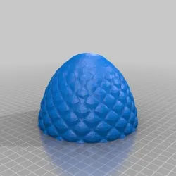 Dragon Egg Container for 8mm magnets