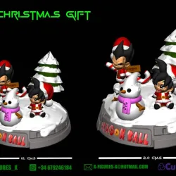 DRAGONBALL CHRISTMAS DIORAMA