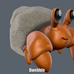 Dwebble (Easy print and Easy Assembly)