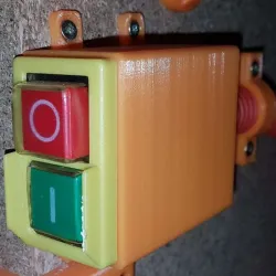 Emergency stop switch housing
