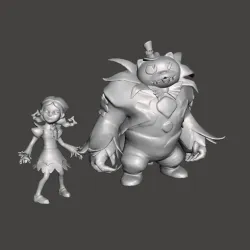 Fright Night Annie 3D Model