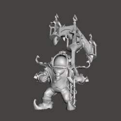 Fright Night Nautilus 3D Model