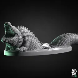 Giant Swamp Crocodile
