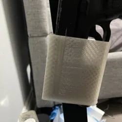 Glock with Flashlight Holster
