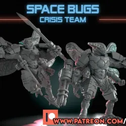 Greater Good Space Bugs -- Crisis Team