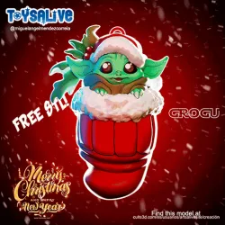 Grogu Free Stl Model