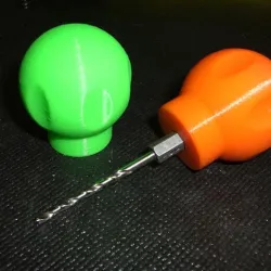 Handle for Hex Drill Bits, Etc.