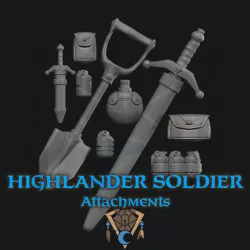 Highlander Soldiers - Attachments