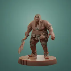 Human Peasant- 28mm