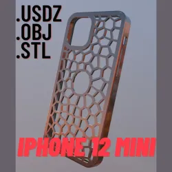 IPHONE 12 MINI CASE CELL PATTERN