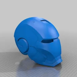 iron man helmet one piece