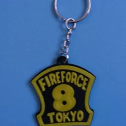 Key ring Fire Force-Enen no Shouboutai