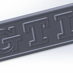 Key ring GTI VW