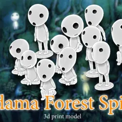 Kodama Forest Spirits