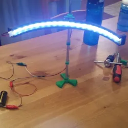 LED array stand