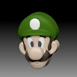 LUIGI FACE SOLID SHAMPOO AND MOLD FOR SOAP PUMP