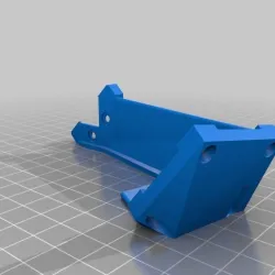 LulzBot Mini bed USB camera mount, v2.1 Lulzbot extruder toolhead