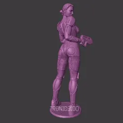 Mass Effect Ashley Williams Statue