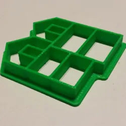 Mini Gingerbread House Cookie Cutter