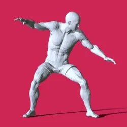Miniature Pose Character C191