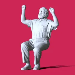 Miniature Pose Character C193